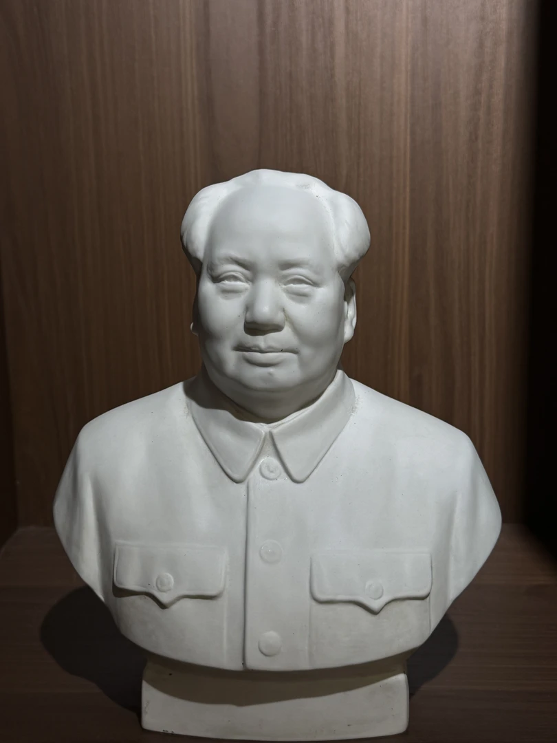 山东淄博四号毛爷爷瓷像，头模像，瓷质一流，保老保真.陶瓷工艺品