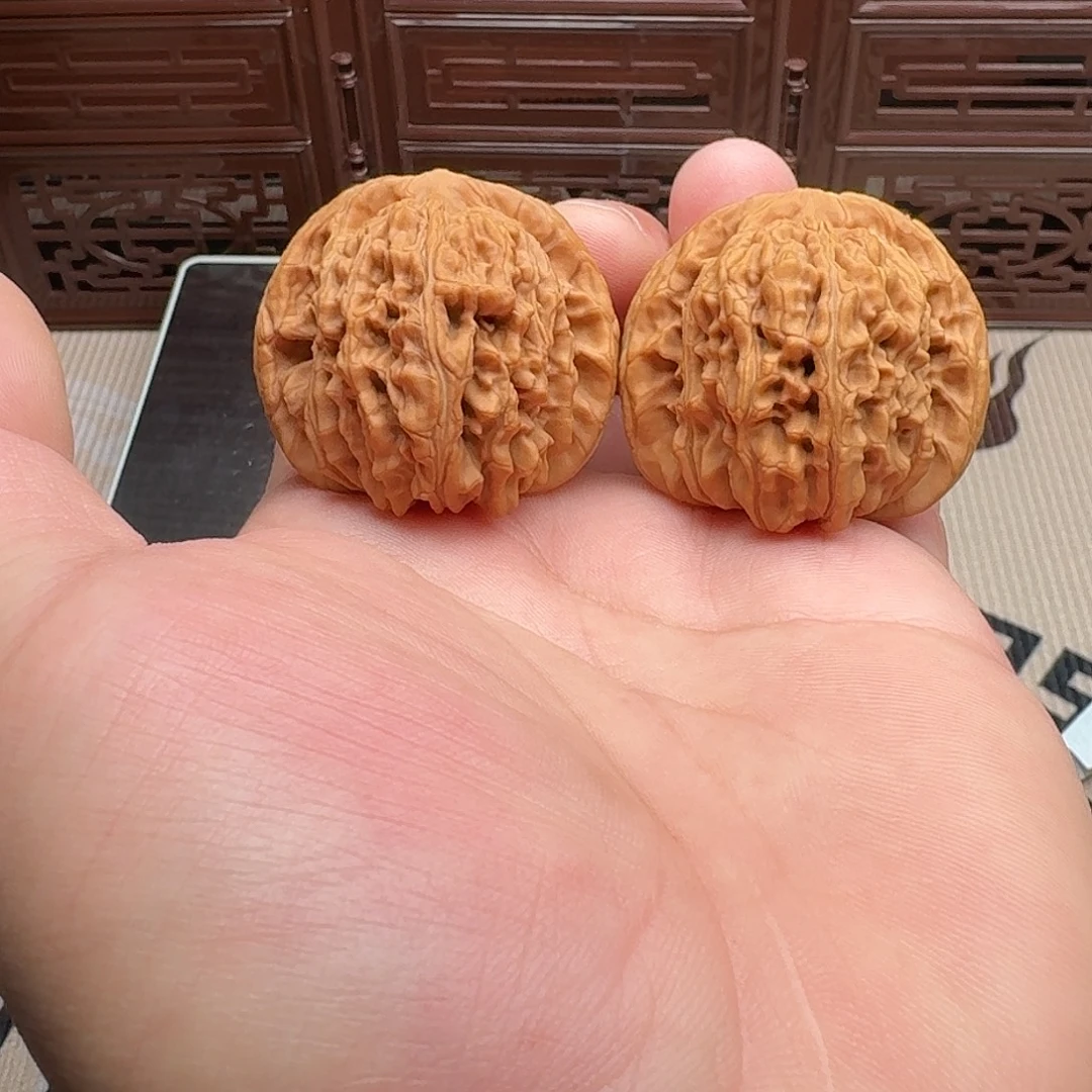 把件文玩核桃43尺全品山地楼