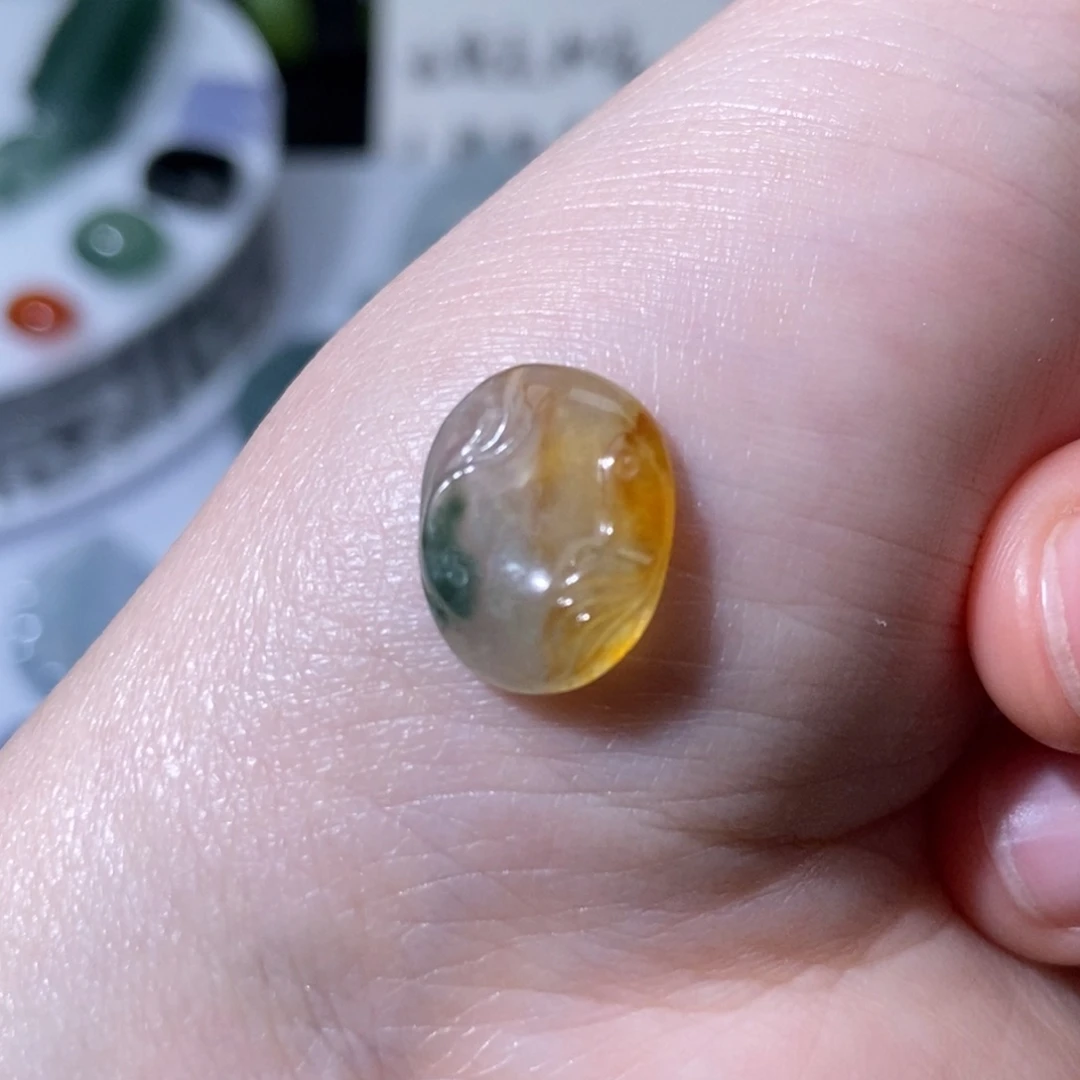 定制翡翠未镶嵌翡翠13.5/10.4/3.8