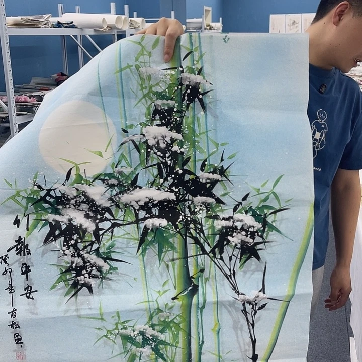 国画纯手绘图作品欣赏图