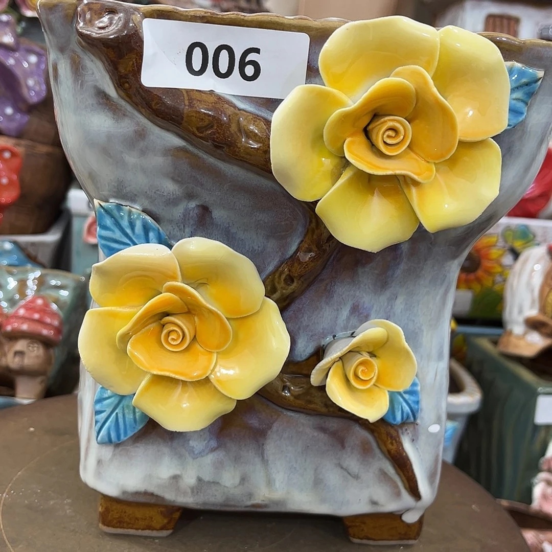 粗陶多肉花盆花盆