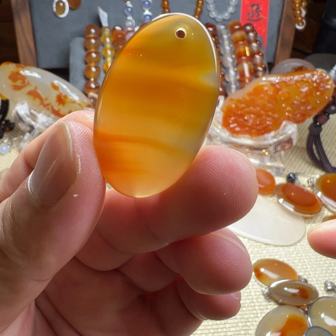 玛瑙/玉髓合金颈饰1