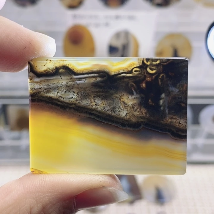 玛瑙/玉髓未镶嵌颈饰