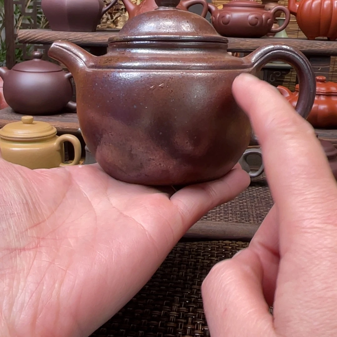 茶壶紫砂宜兴原矿紫砂手工制270