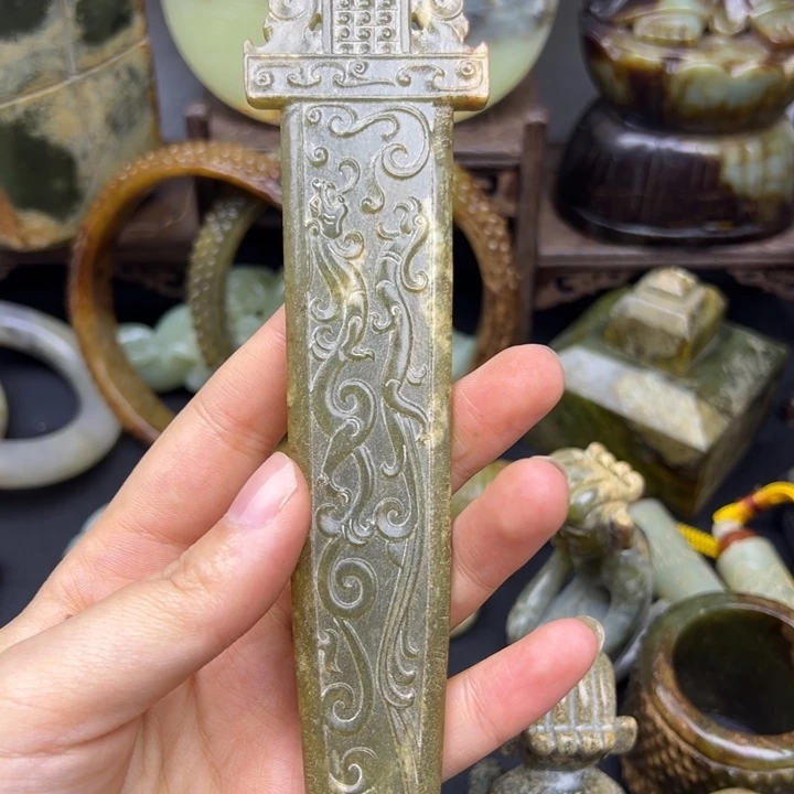 和田玉挂件未镶嵌