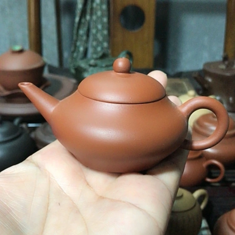 【闪购商品】茶壶紫砂E有时候想想真的挺开心快乐