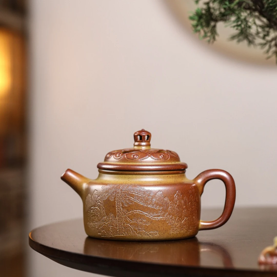 美壶推荐！！ 《祥龙德钟》 370cc 工艺美术师 鲍玉华