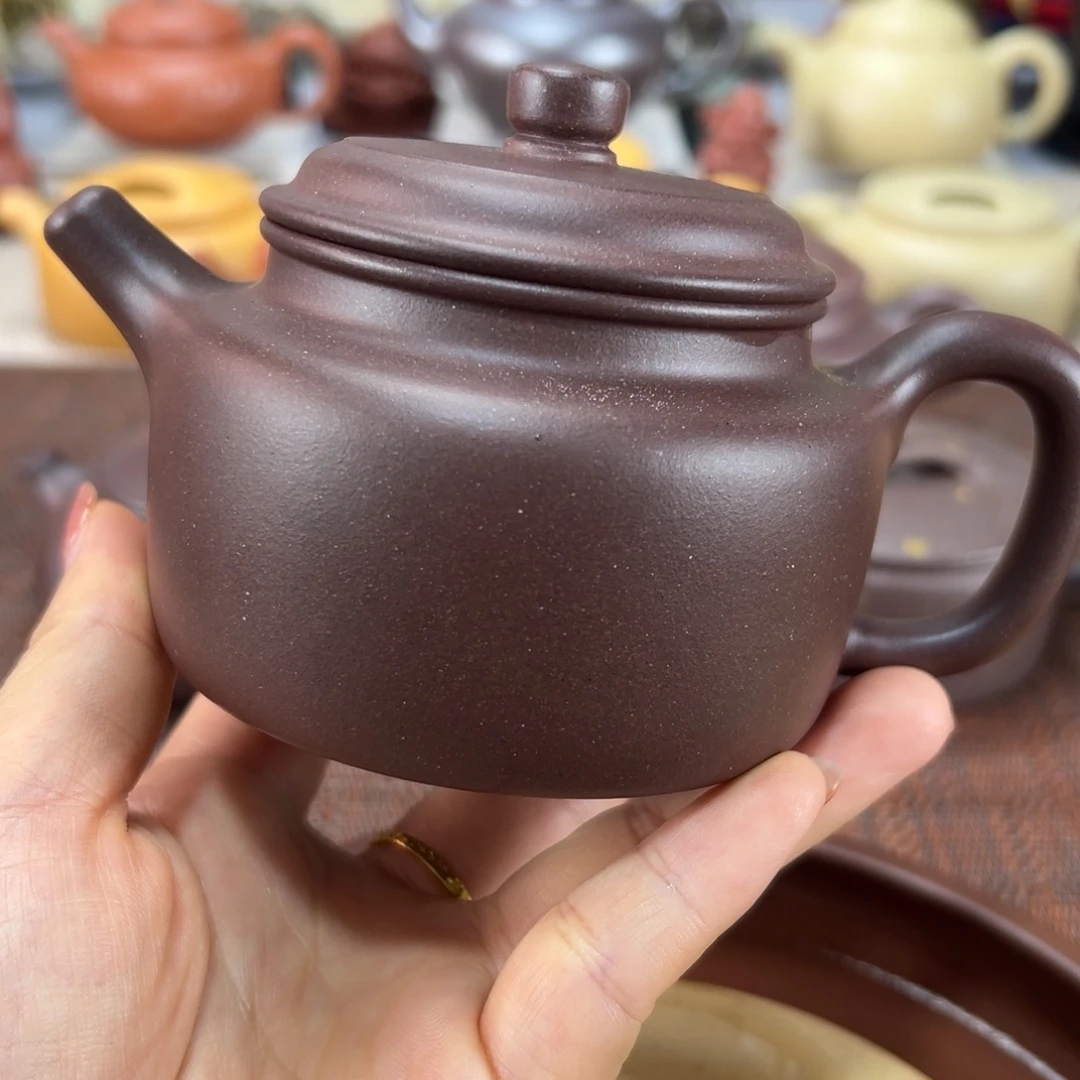 紫砂茶壶四号井德钟