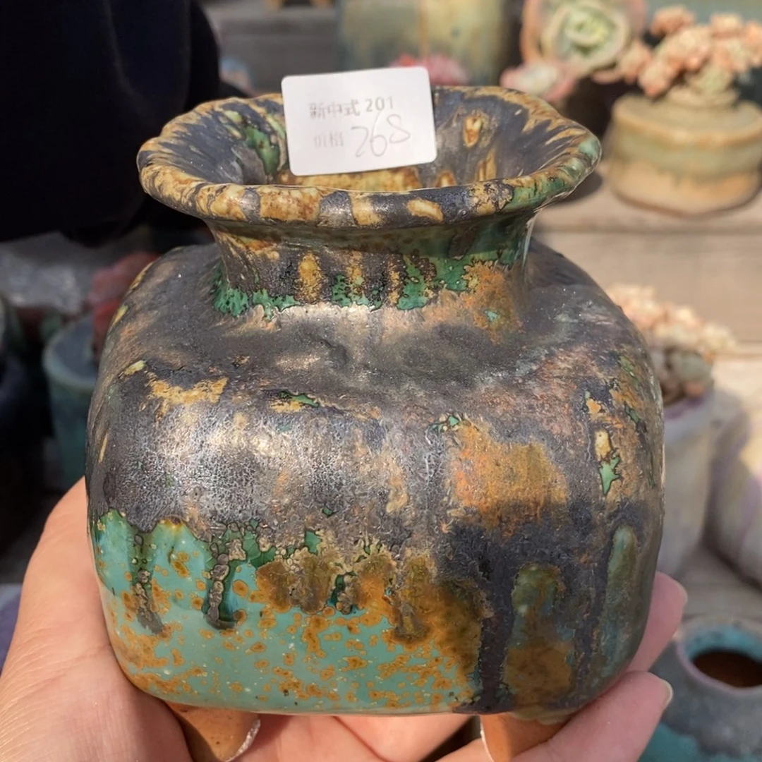 粗砂花盆1987盆新中式201