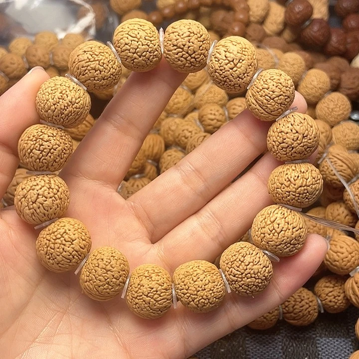 桃核手串霸***强核桃手串17➕