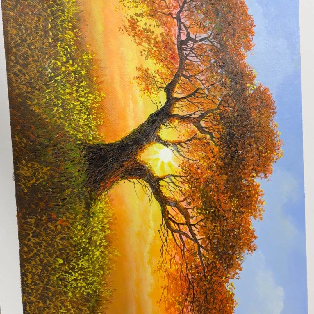 油画我在你心里就是一坨