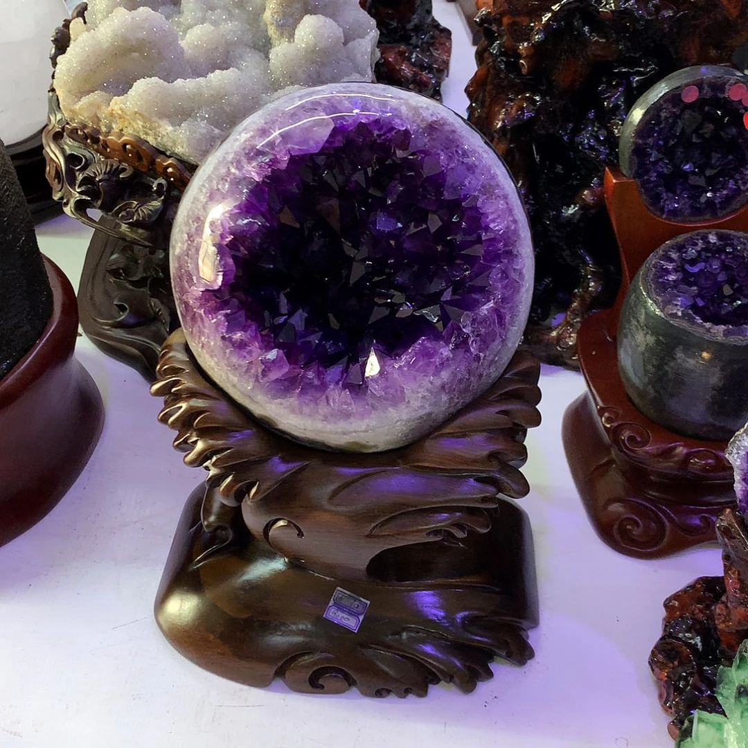 大型摆件（非配饰）未镶嵌水晶莹