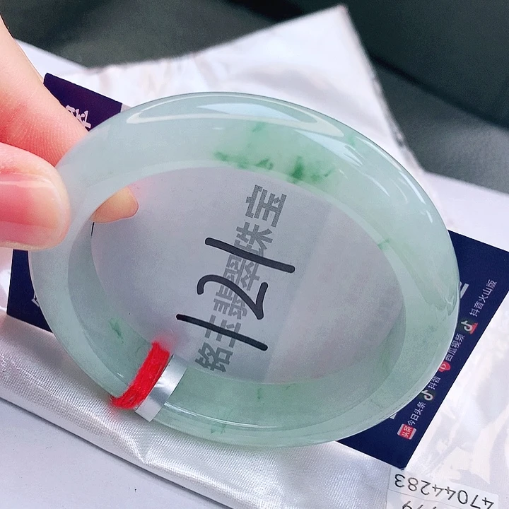 翡翠未镶嵌手镯缅甸天然a货翡翠手镯