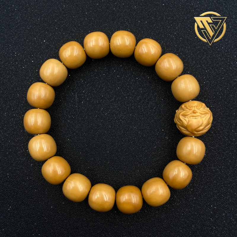 猴头核桃舔僧老型经典尺寸高油性满归圆男女国潮文玩手串