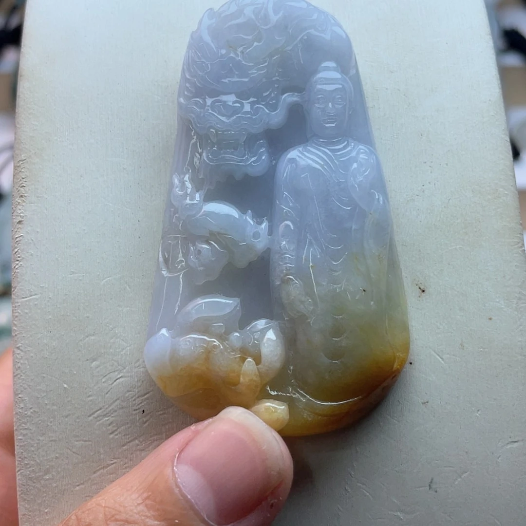 【闪购商品】颈饰未镶嵌翡翠锦**生翡翠