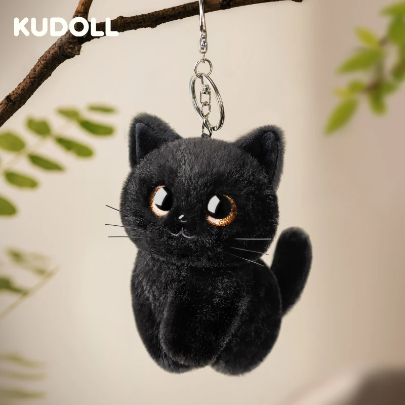 KUDOLL库岛玩偶16型人格MBTI黑猫猫咪毛绒挂件包挂玩偶装饰礼物