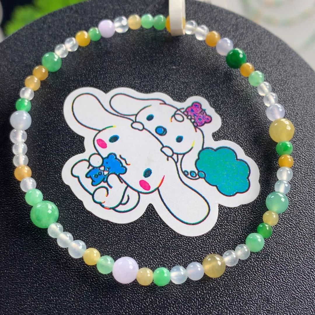 翡翠未镶嵌手链卡3～5.5