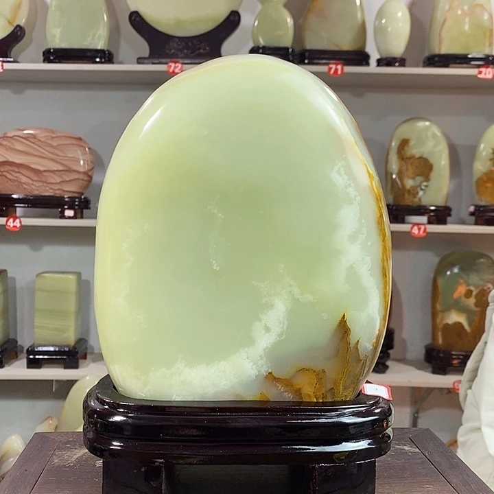 石材天然原石摆件