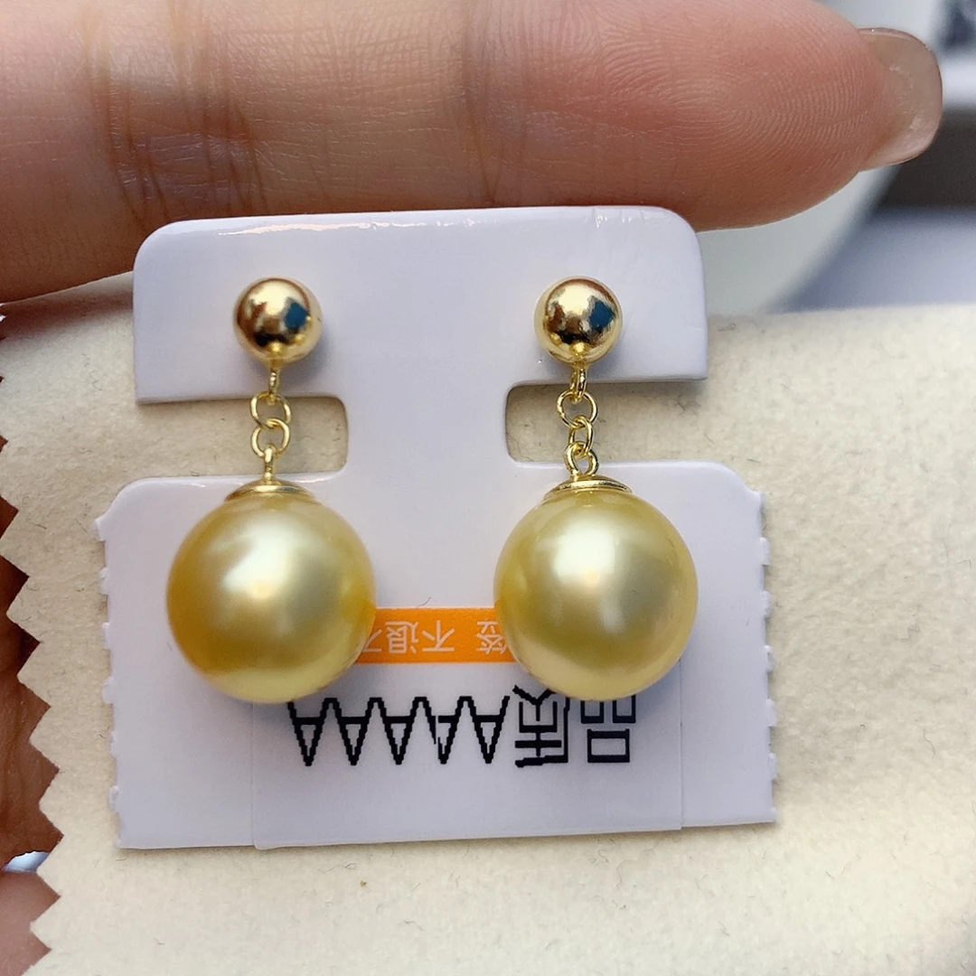 耳饰海水珍珠银S925镶嵌w31