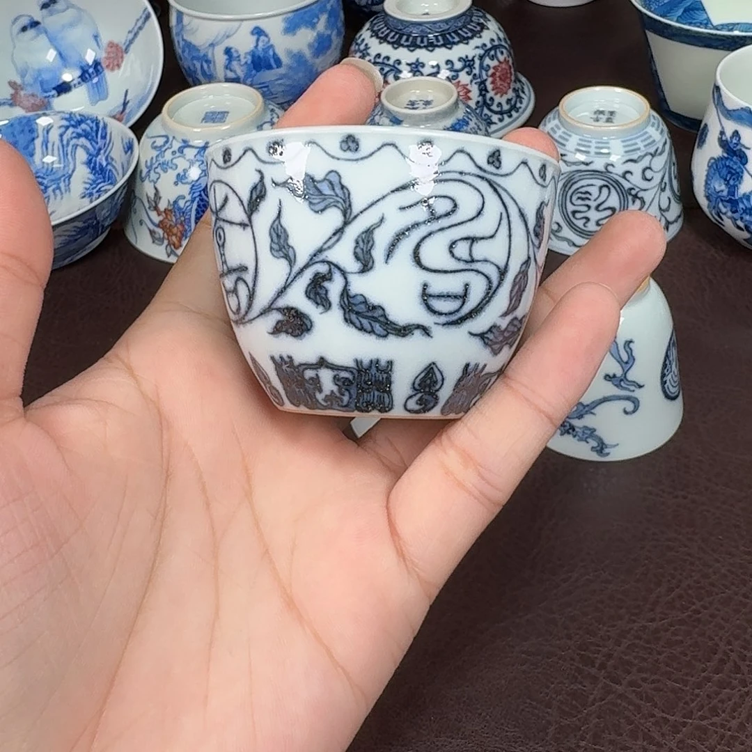 杯粤****务现代景德镇陶瓷杯