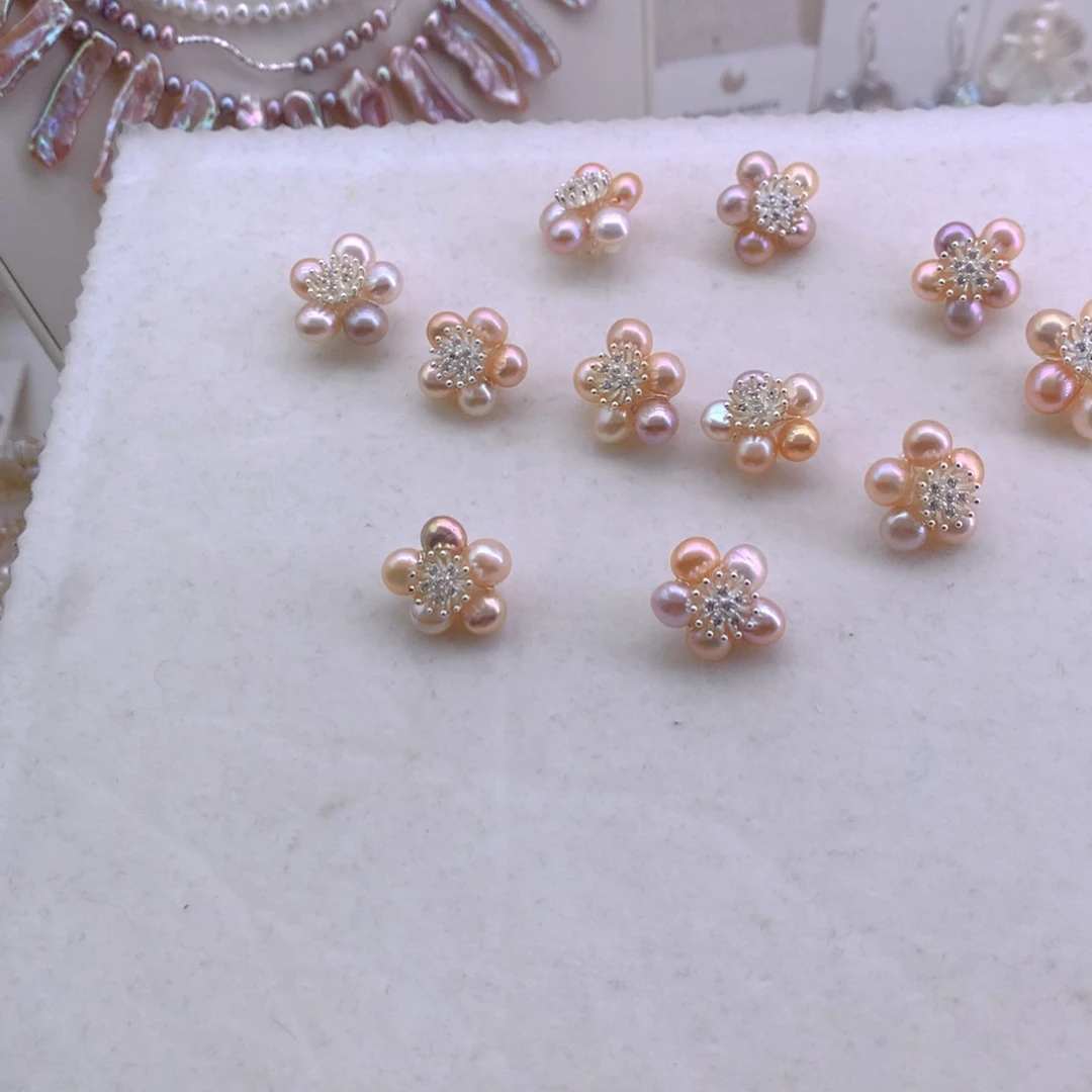 未镶嵌耳饰淡水珍珠