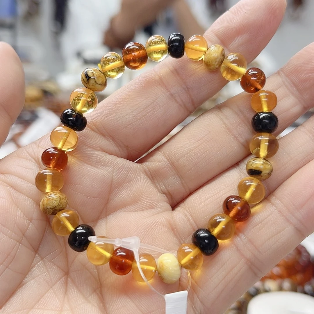 手链琥珀未镶嵌琥珀7