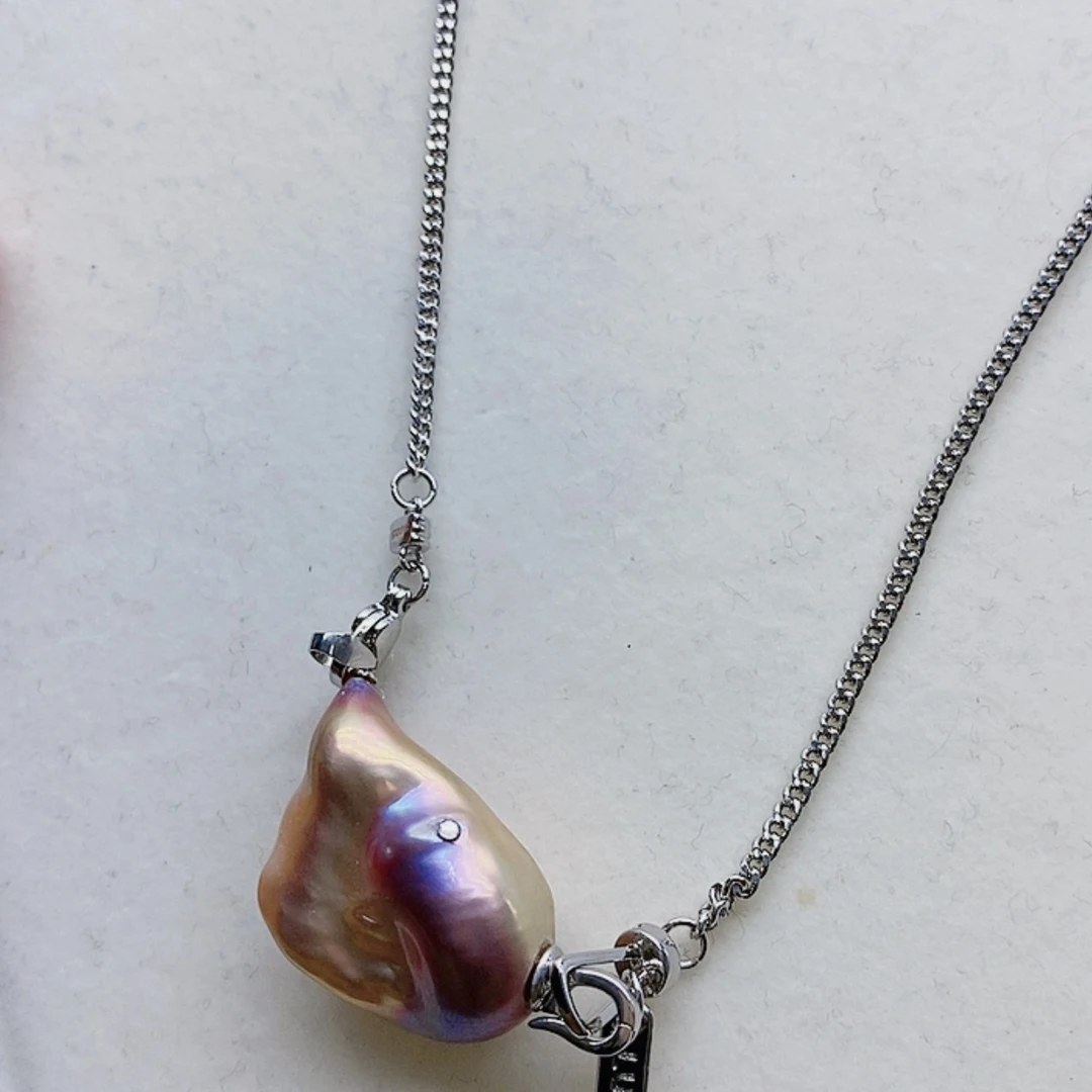 【闪购商品】淡水珍珠耳饰银S925镶嵌