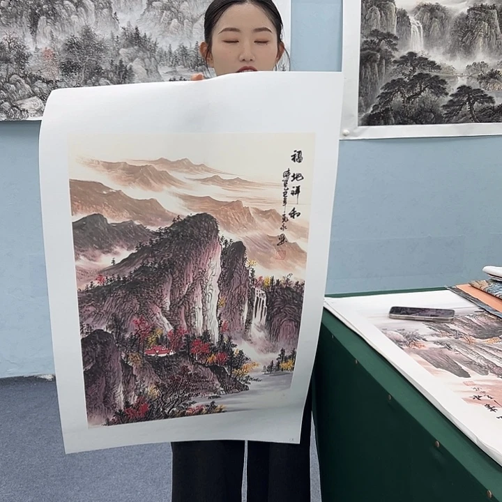 国画纯手绘国画作品大放漏