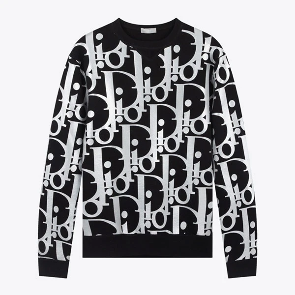 DIOR迪奥新品男士套头圆领百搭卫衣113M630AT197900