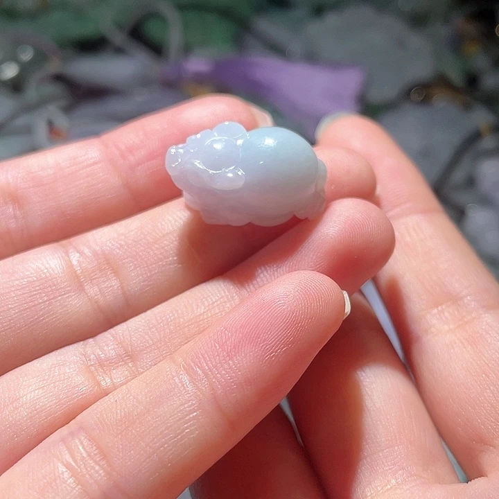 颈饰未镶嵌翡翠天