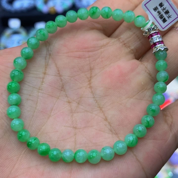 翡翠未镶嵌手链翡翠