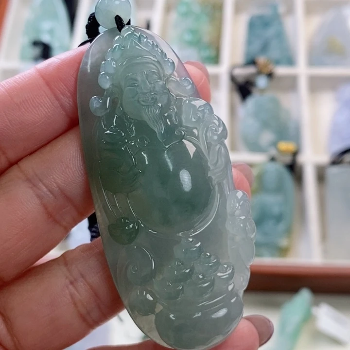 颈饰未镶嵌翡翠国****理翡翠