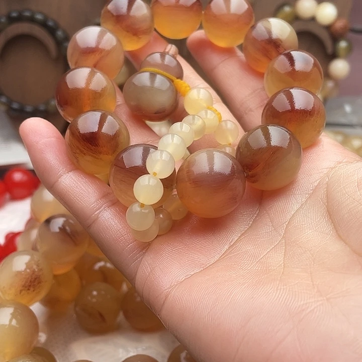 半****珐琅非金属20满血手串