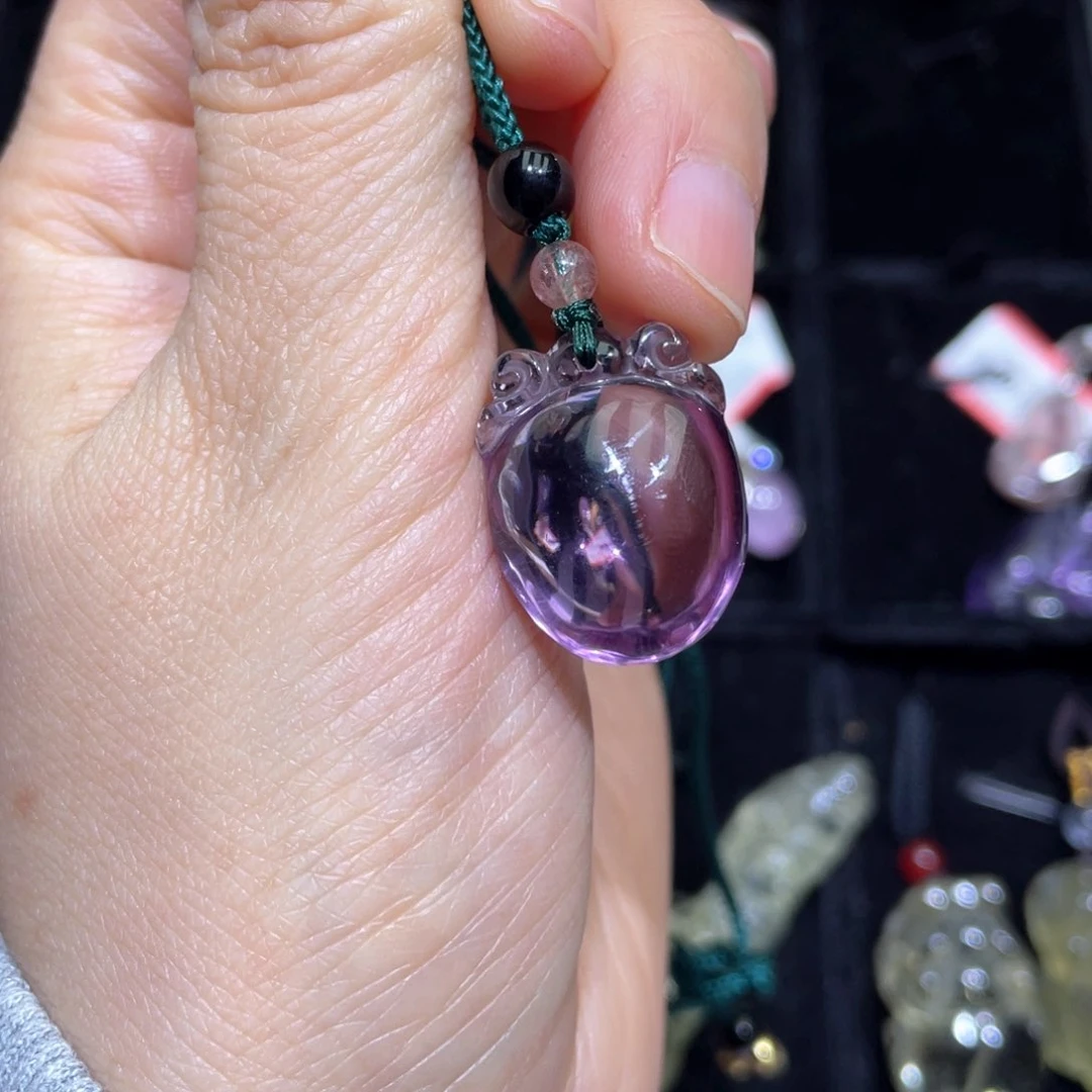 水晶颈饰未镶嵌手串