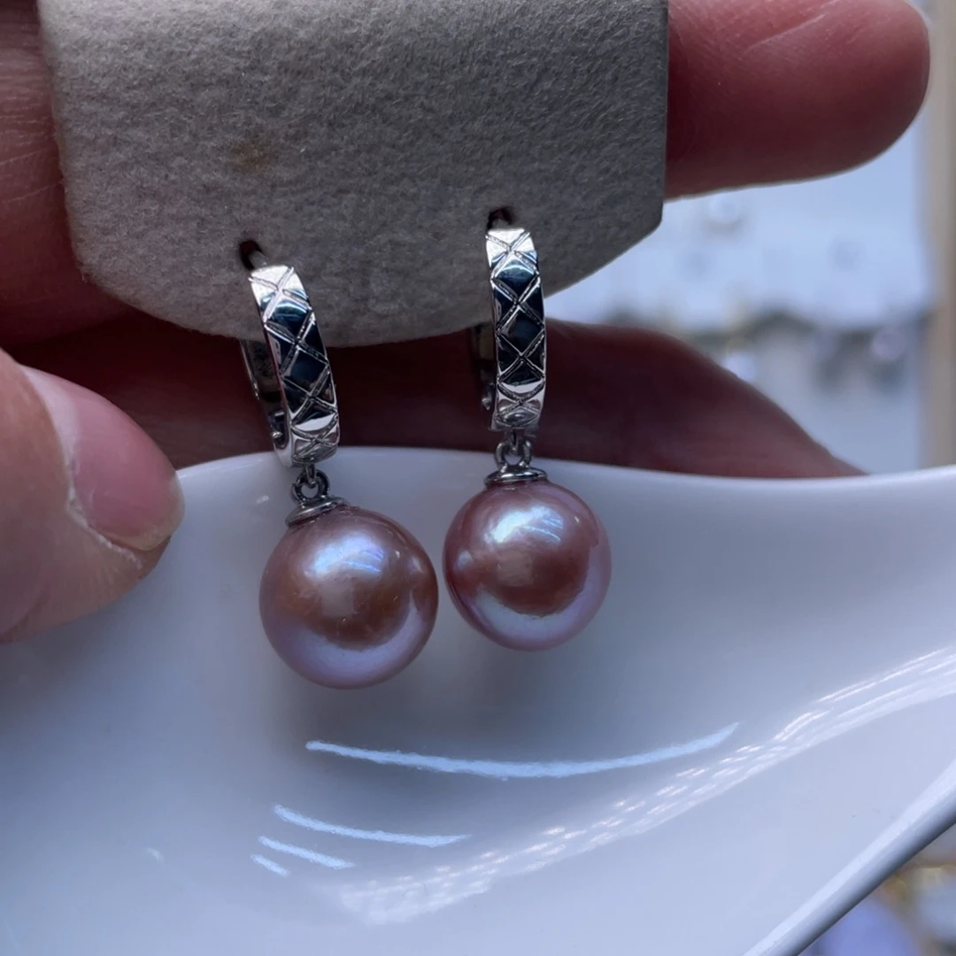 淡水珍珠耳饰未镶嵌