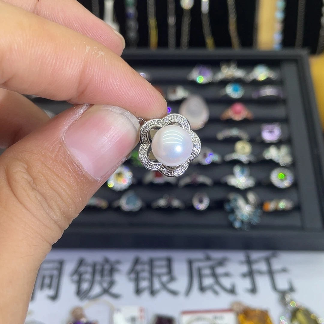 紫晶珠宝半成品未镶嵌
