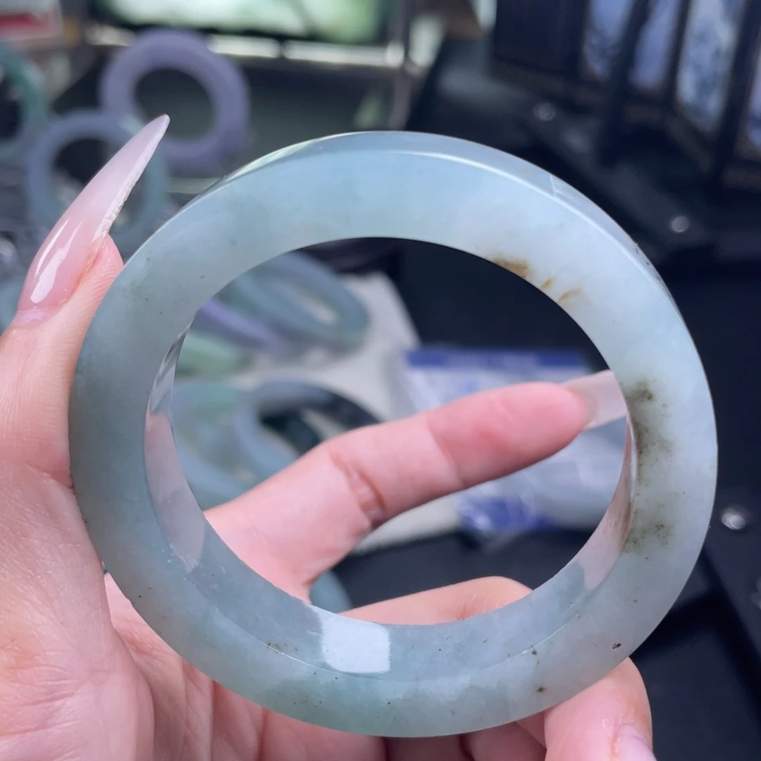 定制翡翠未镶嵌正圈纹裂漏