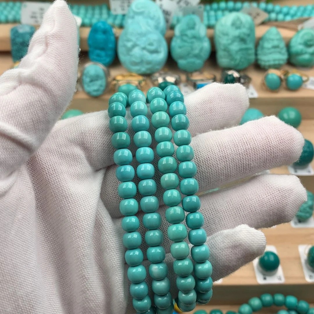 绿松石配饰未镶嵌6.0