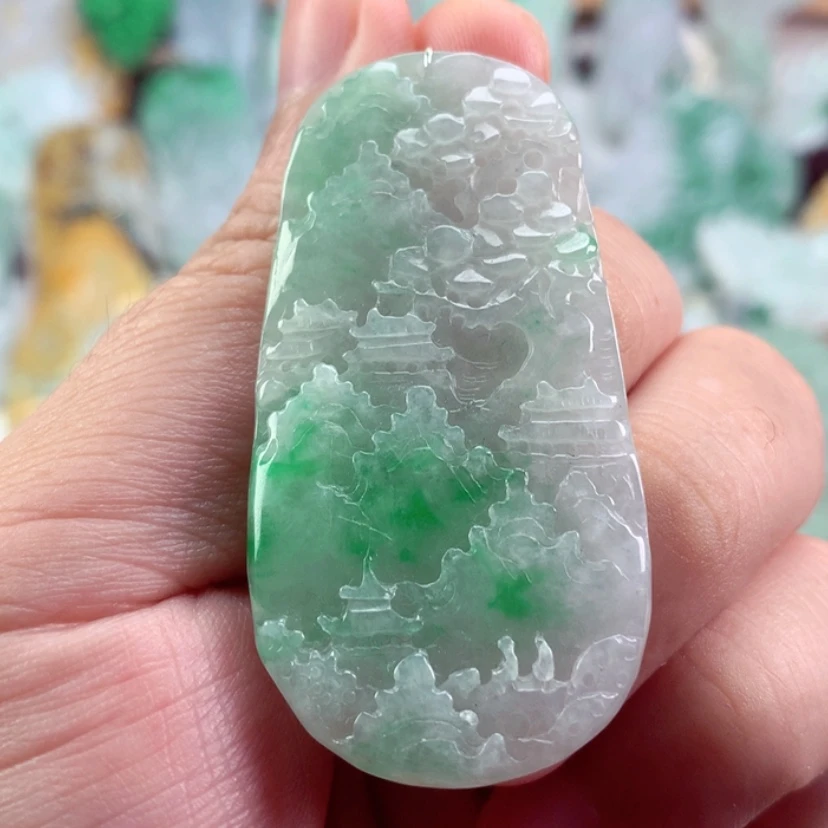 【闪购商品】翡翠未镶嵌吊坠(不含链)