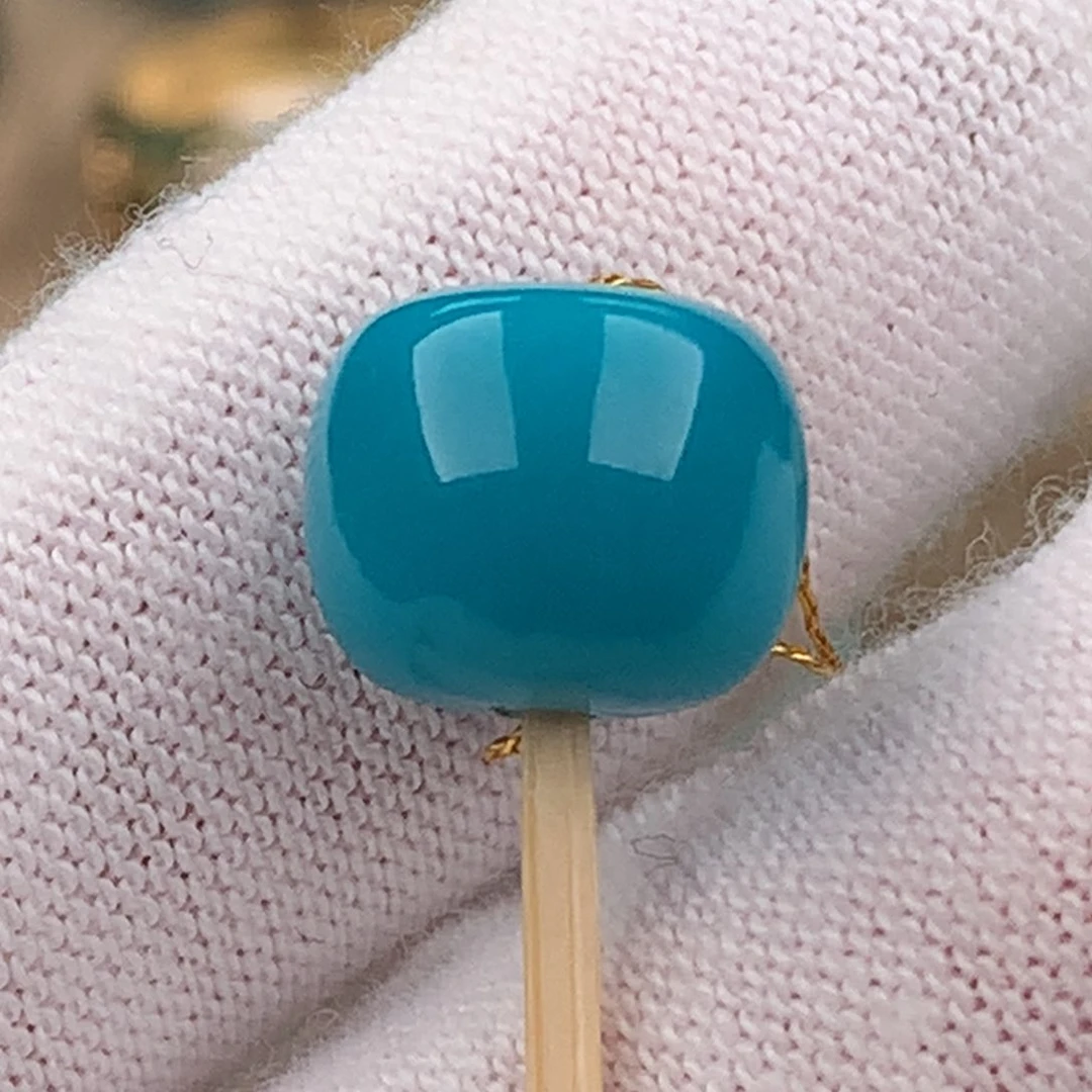 绿松石配饰未镶嵌老型卡11*9.5