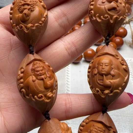 手串橄榄核橄榄雕雕刻工艺品