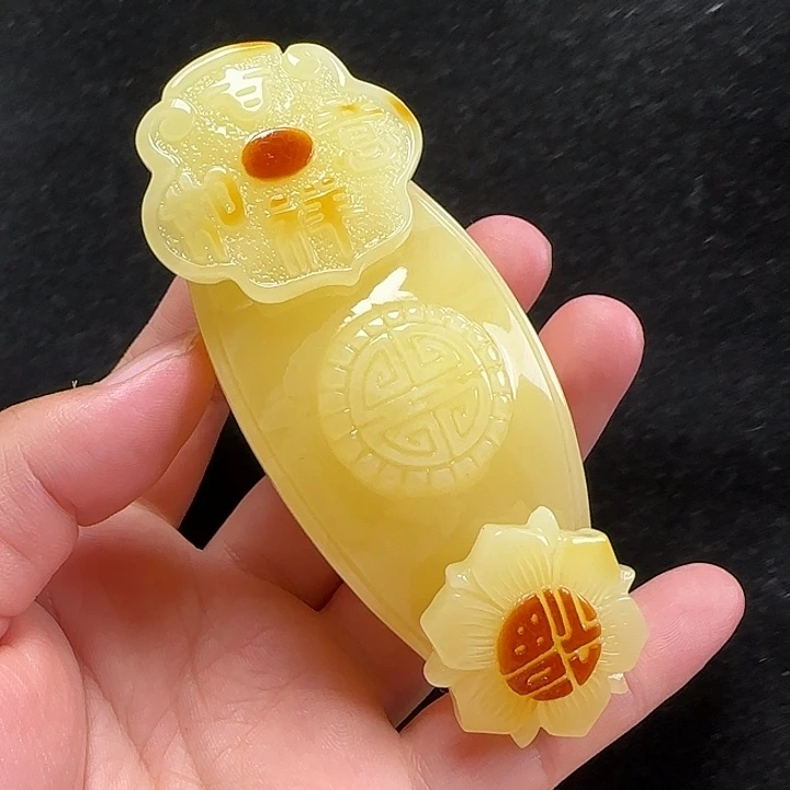 未镶嵌蜜蜡珠宝奇石