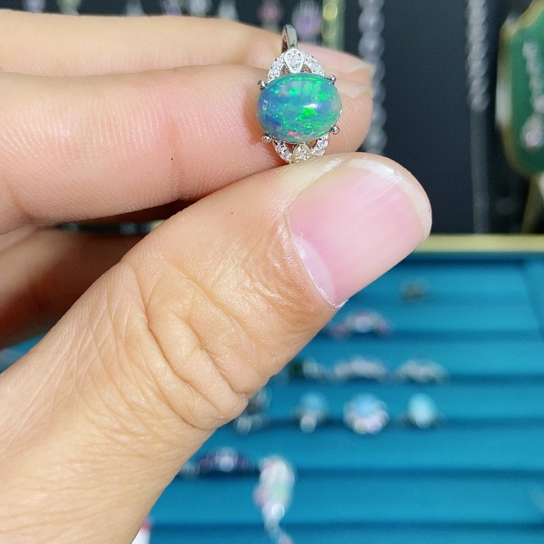 【闪购商品】紫晶珠宝半成品银S925镶嵌