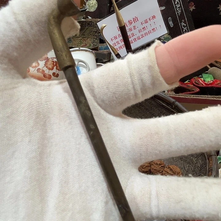 仁****瓷片铜摆件工艺品热卖中
