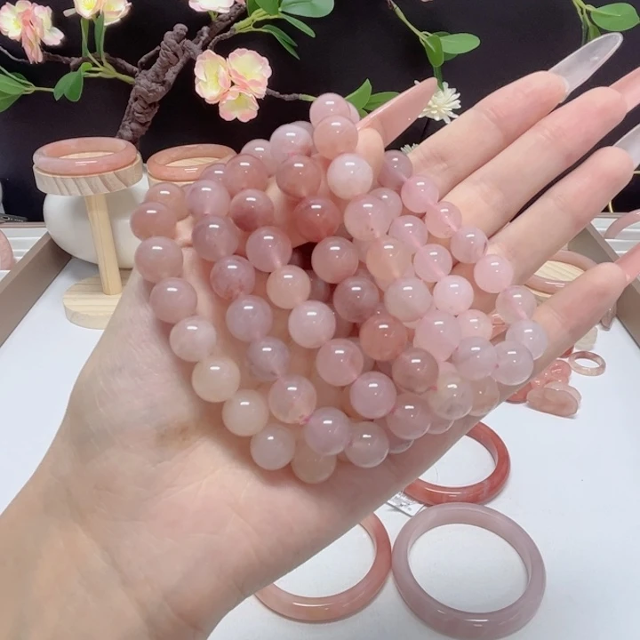 未镶嵌手镯石英质玉