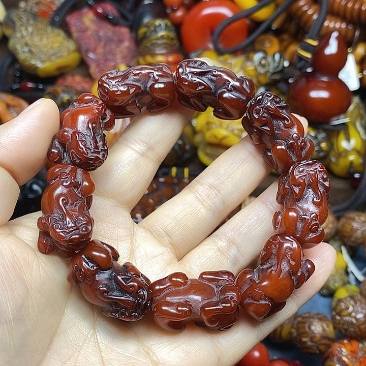 无非金属貔貅手串