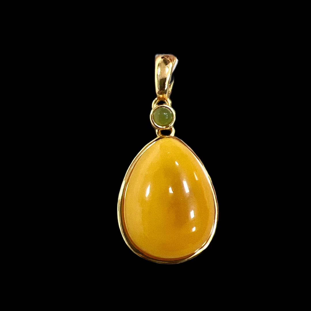 N0215蜜蜡吊坠多样性，发一