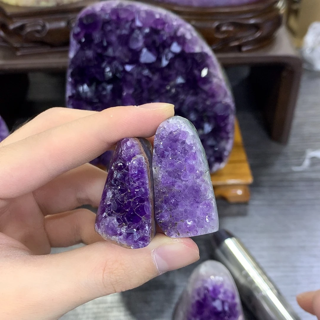 紫晶珠宝半成品未镶嵌168