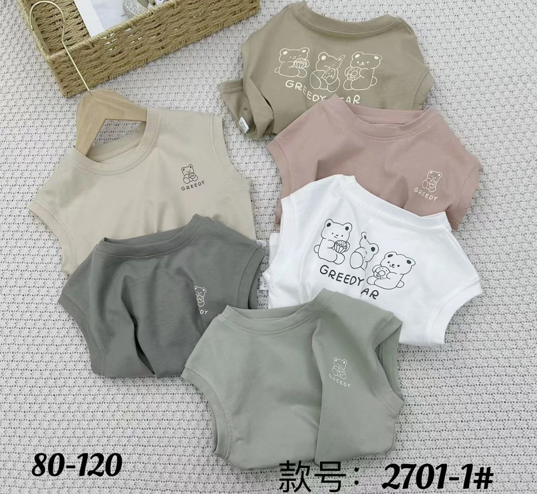 宽肩背心夏季儿童