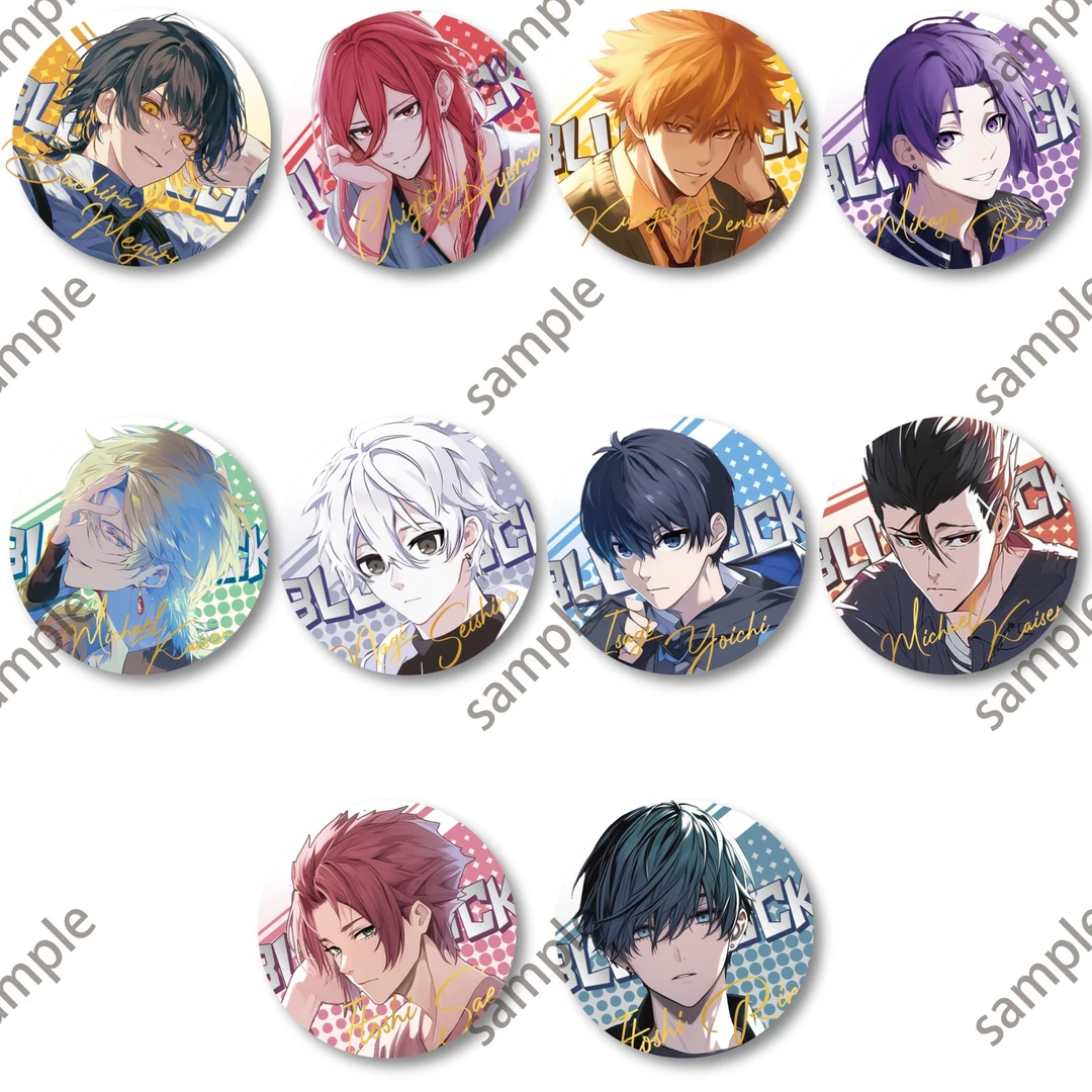 （土豆豆豆拆卡）蓝锁私服75mm同人大饼